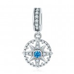 Talisman argint Compass Star